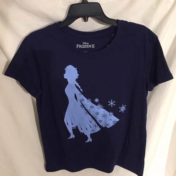 Disney Tops - Frozen II Crop T-Shirt